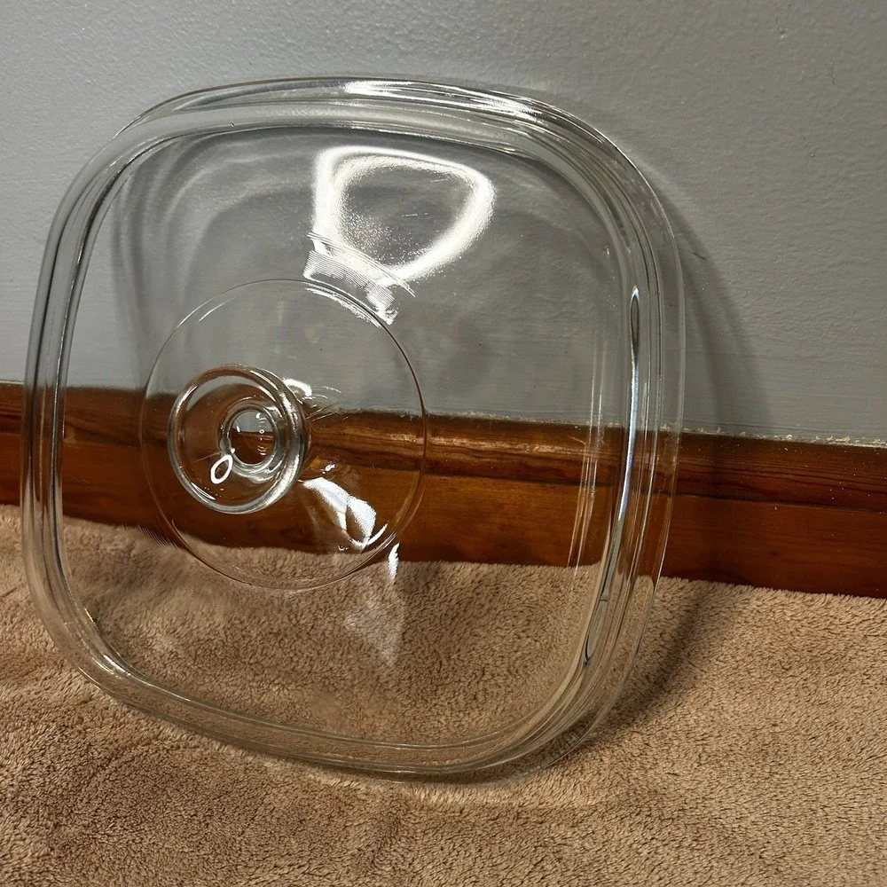 Vintage Replacement Glass Pyrex Lid‎ 9.5